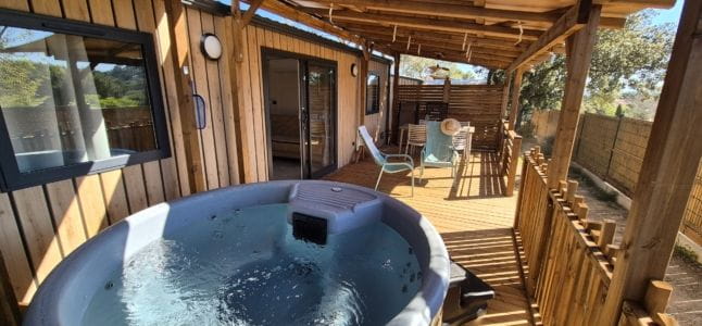 Mobile home OCÉANE SPA privatif
